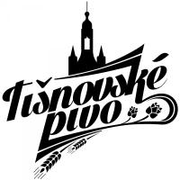 Logo tišnovské pivo černé